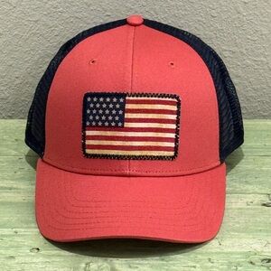 Limited Edition Vineyard Vines “Flag Patch”  Trucker Hat